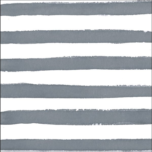 Creative Converting 24 Count Premium Patterned Beverage Napkins, Dotted and Striped, Platinum