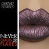 Gerard Cosmetics Metal Matte Liquid Lipstick Underworld | Grey Purple Lipstick with Matte Metal Finish | Long Lasting Lipstick with Hydrating Ingredients | Super Pigmented Opaque Lip Color