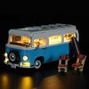 BRIKSMAX Led Lighting Kit for T2 Camper Van - Compatible with Lego 10279 Building Blocks Model- Not Include The Lego Set