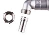 TIZZE 1/2 inch Stainless Steel Ball Valve Weldless Bulkhead for Building Home Brew Kettle/Mash Tun