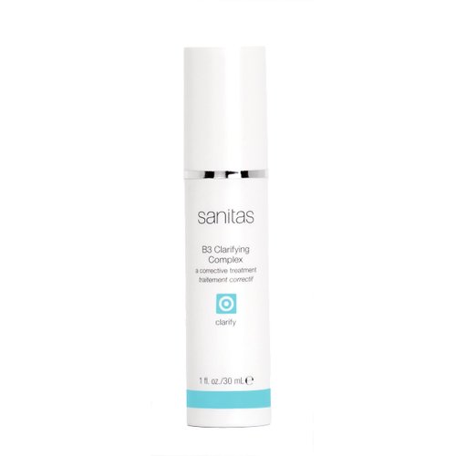 Sanitas Skincare B3 Clarifying Complex, Clarifying Treatment Lotion, Niacinamide, Spot Treatment, Blemish Control, 1 Ounce