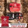SURVIVEWARE Waterproof First Aid Kit, Safety in The Wilderness, Refill Pack