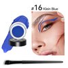 GOOD MOTHER Eyeliner Gel Set,Long Lasting Waterproof Gel Eyeliner With 5.51 IN Long Eyeliner Brush,High-Intensity Pigments Smudge-Proof Eye Liner Makeup Creamy Eyeliner Gel 5G-Klein Blue