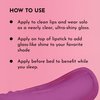 Lawless Forget the Filler Lip Plumping Line Smoothing Gloss - Violet Bloom - Premium Volumizing Lip Gloss with Natural Ingredients Designed to Plump, Firm, and Hydrate Lips 0.11 oz