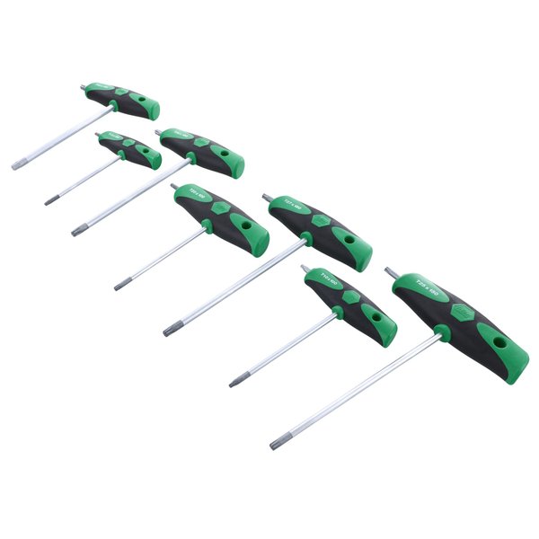 Wiha 36497 T-Handle Torx Wrench with Cushioned Grip and Side Driver, Multi-Color, 17.272 in L x 28.448 in W x 8.636 in H