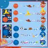 100 Pcs Outer Space Make a Face Stickers Sheets Make Your Own Astronaut Stickers Space Stickers Solar System Stickers Space Themed Party Favors for DIY Space Themed Birthday Party Favors Craft Kit