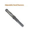 Kimllier Hand Reamer 29.5-33.5mm High Speed Steel Adjustable Hand Reamers