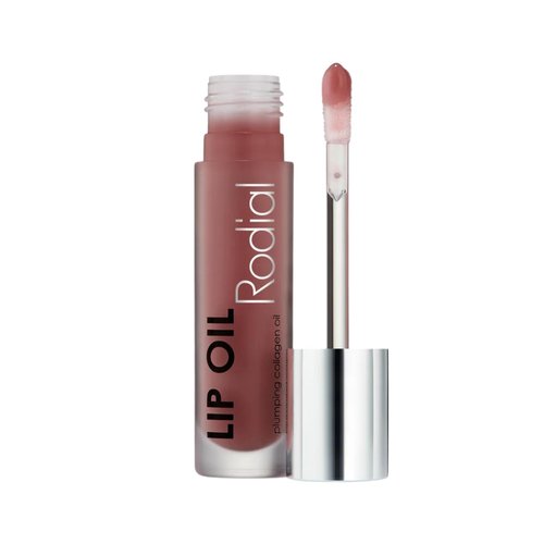 Rodial Plumping Collagen Lip Oil Wild Plum 0.13fl.oz, Vegan Collagen-Infused Lip Oil with Macadamia and Jojoba Oil, Deep Hydration for Fuller-Looking Pout, Ultra-Nourishing Formula for Silky Lips