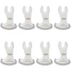 XXGO 8 Pcs Oscillating Multi Tool Diamond Segment Swing Grit Grout Blades XG8001S