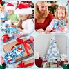 BeYumi Christmas Snowflake Craft Kit - 123Pcs Winter Snowflake Craft Kit DIY Hanging Ornament Make Your Own Snowflake Decoration Set Xmas Holiday Party Favor Tree Home Classroom Art Supplies for Kids