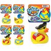 JA-RU Splash Fun Rubber Duck Water Squirt Toys (4 Toys Assorted) Classic Rubber Ducks Water Squirting Bathtub Toy for Kids & Toddler Fun Bathtime. Bulk Party Favors Birthday Gift. 1178-4