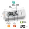 Microlife BPM1 Automatic Blood Pressure Monitor, Upper Arm Cuff, Digital Blood Pressure Machine, Stores Up to 30 Readings