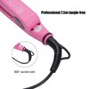Professional Hair Extension Iron, Flat Shape Fusion Hair Extension Connector Machine Salon Fusion Iron Wand Temperature Adjustable Tool Wig Connector Tools Hair Styler ()