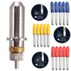 GAOHOU 15pcs 30/45/60 Degree Vinyl Cutter Blade for Roland Cutting Plotter with Blade Holder - Tool Accessories Drill Bits - 15 x Blades for Cutting Plotter
