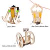 DEUXPER 5 Sets of Robot STEM Toys for Kids, Wood Craft Kit for Boys Age 8-12, DIY Science Building Projects for 6-8, 3D Puzzles Assembly Models, Gift for Children Age 6 7 8 9 10 11 12 14