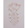 Pearls Bridal Hair Pins Beads Bride Wedding Hair Pieces U Shaped Hair Accessories Headpiece for Wedding Brides Women Girls (Gold)