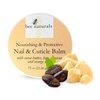 Nail & Cuticle Balm - Cocoa Butter & Beta Carotene Blend for Strong, Smooth Nails - luscious natural tangerine fragance Shea Butter & Beeswax Cruelty-Free Nail Care