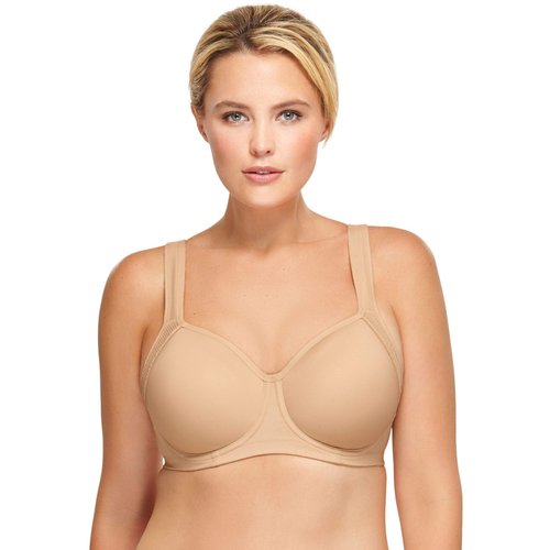 Wacoal Women's Sport Contour Convertible Underwire Bra, Sand, 38DDD