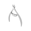 STALEKS Stainless Steel Extra Pointed Handmade Professional Cuticle Nippers. Smart'30 7mm Blade with Blade Protector. Handmade in Europe NS-30-7