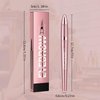 Magic Eyebrow Pencil, Waterproof Microblading Eyebrow Pen 4 Fork Tip Tattoo Pencil,Waterproof Eyebrow Pencil, Easily Create Natural-Looking Brows, Smudge-proof, Up to 24HR Wear (Light Brown)