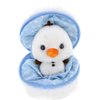 Made By Aliens Snowball Stuffed Surprise Zip Up Stuffed Animal – 6 inch Cute & Soft Plush Animal Toy – Perfect for Friends and Family All Ages Christmas Thanksgiving (Snowman)