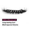 SYlashes False Eyelashes 16mm Faux Mink Lashes Fluffy Thick Crossed Soft Luxury Volume Fake Lashes 10 Pairs Pack