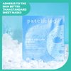 Patchology Iced Cooling and Firming Hydrogel Masks with Peptides, Cloudberry Oil and Bakuchiol. Facial Sheet Mask designed to firm skin and soothe redness and puffiness 1 - Count