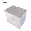 KEYIN Standard Clear CD Jewel Case - Premium, 10 Pack