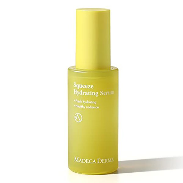 MADECA DERMA Squeeze Hydrating Facial Serum – Deep Hydration & Radiance with Prickly Pear Cactus, Carica Papaya, and Centella Asiatica, Korean Skincare for Fresh Squeezed Glow (1.08 fl oz)