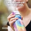 O2COOL Mist 'N Sip Misting Water Bottle 2-in-1 Mist And Sip Function With No Leak Pull Top Spout Sports Water Bottle Reusable Water Bottle - 20 oz (Yoga Lilac)