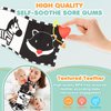 BBWOO High Contrast Baby Toys for Newborn, Tummy Time Toys, Black and White Baby Toys, Soft Baby Book, Infant Toy 0-3-6-12 Months, Visual Stimulation Toy, Chrismas Stocking Stuffers