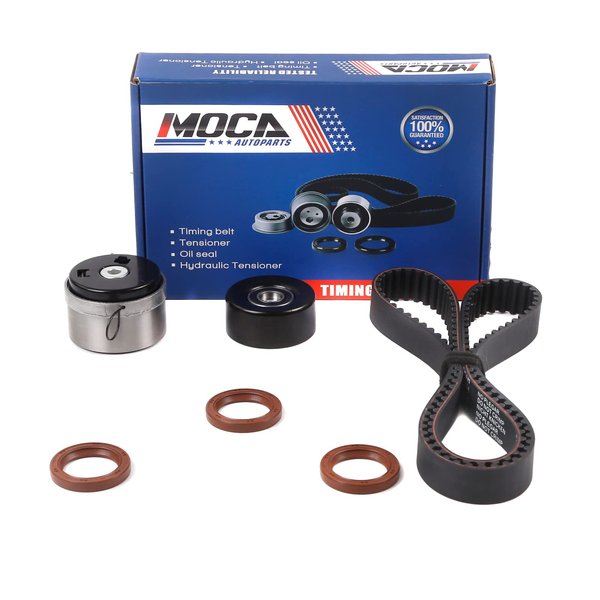 MOCA Timing Belt Kit Compatible with 2009-2010 for Pontiac G3 1.6L, 2010-2015 for Chevrolet Cruze 1.8L, 2008-2009 for Saturn Astra 1.8L, 2012-2018 for Chevrolet Sonic 1.8L