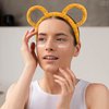 Yellow Bear Ear Pooh Bear Headband - Non-Slip Cute Headband for Makeup and Women's Hair - Gift for Her