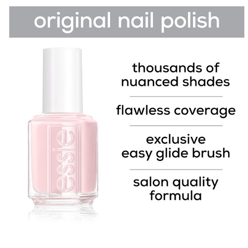 essie nail polish, limited edition spring 2022 collection, pastel blue nail color with a cream finish, 8-free vegan formula, flight of fantasy, 0.46 fl oz