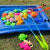 MIDOCCHIO Fishing Toys for Kids 3-5,Magnetic Fishing Pool Toys Game for Kids - Water Table Bathtub Kiddie Party Toy with Pole Rod Net Plastic Floating Fish Toddler Gifts.