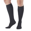 Ames Walker AW Style 115 Women's Microfiber 8-15 mmHg Mild Compression Knee High Socks Black Medium