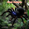 Aerbee RC Spider Tarantula, Wireless Remote Control High Simulation Spider Toy with Glowing Eyes, Perfect for Joke Game Kids Playing