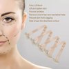 Facelift Bands with Clips, 4Pcs Instant Face Hair Bands with Clips for Girls, Reusable Hairpin Facial Lifting Bands Invisible Facelift Patch Straps, Adjustable Elastic Band
