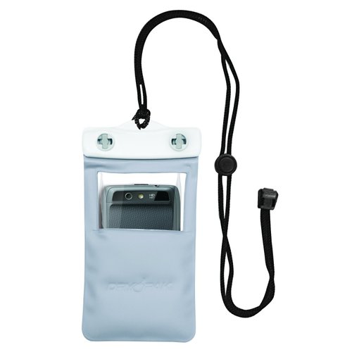 DRY PAK DP-46W White/Gray 4" x 6" GPS, MP3, Cell Phone Case