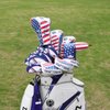 Craftsman Golf Stars and Stripes American USA US Flag Driver Headcover Head Cover for Taylormade RBZ Cobra Taylormade Jetspeed SLDR Callaway Big Bertha Alpha Callaway X HOT Ping Driver