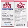 MAGNOX® Leg Cramps Buster Magnesium Supplement for Muscle Cramps - 380mg Magnesium for Leg Cramps at Night, High Absorption for Muscle with Vitamin E and B 3X Absorption (60 Capsules)