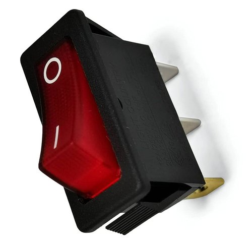 Rocker Switch Lighted On Off for Electric Fireplaces FMI Desa 120927-24 120 Volt
