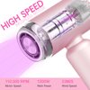 DBTEN Handheld Mini Hair Dryer,110 Rated Voltage Professional High-Speed Lightweight Ionic Blow Dryer with Diffuser and Concentrator Fast Drying for Home Salon (Pink)