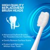 ToiletTree Products Poseidon Replacement Brush Heads for Poseidon Rechargeable Sonic Toothbrush, 8 Pack