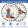 40Pcs Puppy Party Supplies 20 Plates + 20 Napkin Dog Birthday Party Decorations (Puppy)