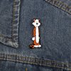 LUKGELYAM Cute Enamel Pins Cartoon Lapel Pin Brooch Badge for Backpack Jackets Funny Tiger Pins for Gift DIY Accessory Clothing Bookbags Hat Decoration