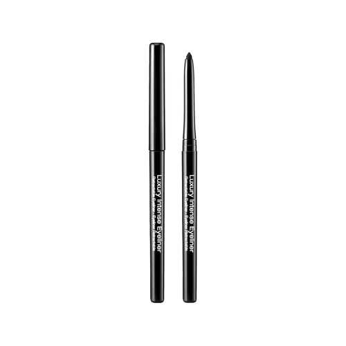 KISS New York Professional Retractable Eyeliner, Luxury Intense Highly Pigmented Eye Makeup, Long-Lasting, Water-Resistant, Smudge-Proof, Smooth Gliding (1 PACK, Blackest Black)