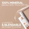 La Roche-Posay Anthelios Tinted Sunscreen, Ultra-Light Fluid Broad Spectrum SPF 50, with Titanium Dioxide Mineral Face Sunscreen, Universal Tint, Oil-Free