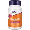 NOW Supplements, Vitamin D-3 400 IU, Strong Bones*, Structural Support*, 180 Softgels