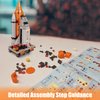 AESGOGO STEM Space Toys for 6 7 8 9 10 11 12 Year Old Boys Girls, Space Shuttle Rocket Launch Center Building Sets Toy Kits, Best Gifts for Kids Ages 8-14 （566 Pcs）.